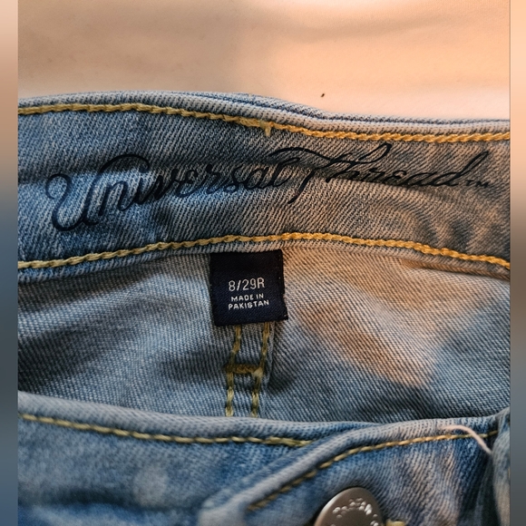 Universal Thread High Rise POLKA DOT Jeans - Picture 2 of 3